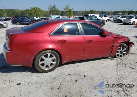 2008 Cadillac Cts из США, поврежденный, VIN 1G6DF577880145124
